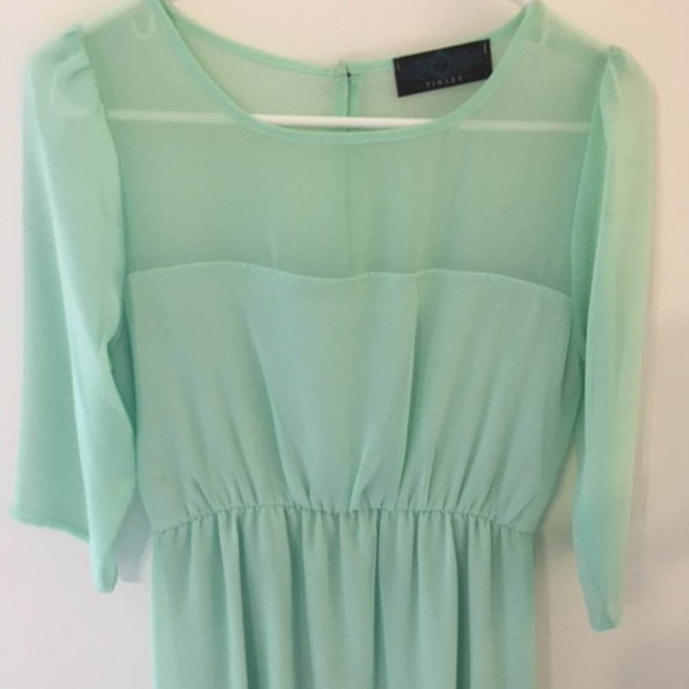 Light Mint Blue Dress